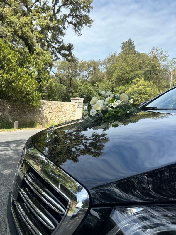 Mariage et réceptions avec chauffeur privé et véhicule de luxe sur Montpellier 34 Hérault Occitanie 