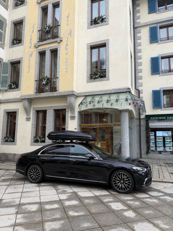 Taxi privé Cab pour tous transferts de Chamonix et Megeve jusqu’à Genève 