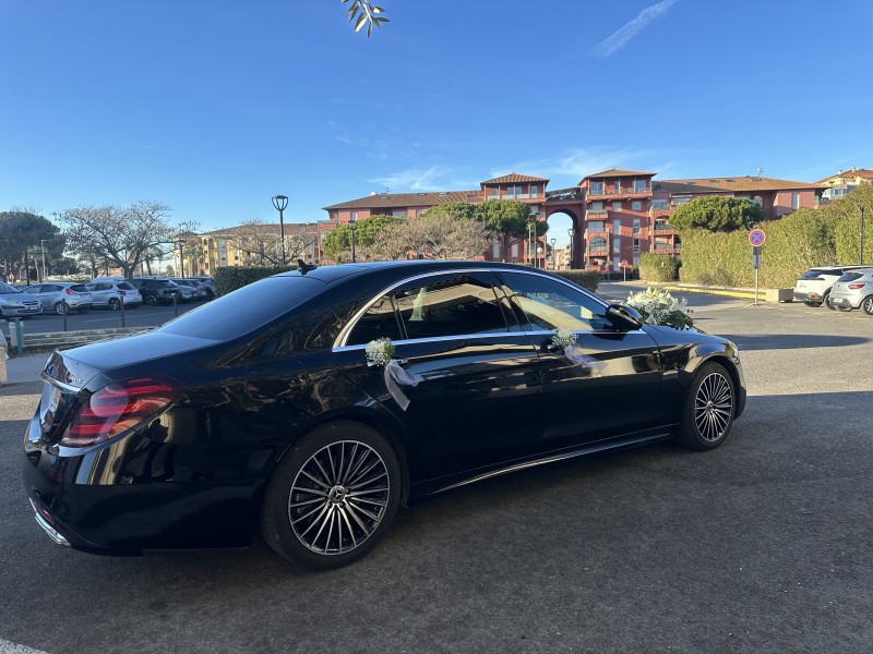Chauffeur privé / VTC avec voiture de luxe pour mariage et réception sur Montpellier 34 Hérault Occitanie 