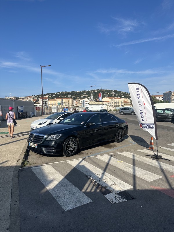 Chauffeur privé / VTC pour tours touristique à l’arrivée du port de Sète pour Montpellier 34 Hérault Occitanie 