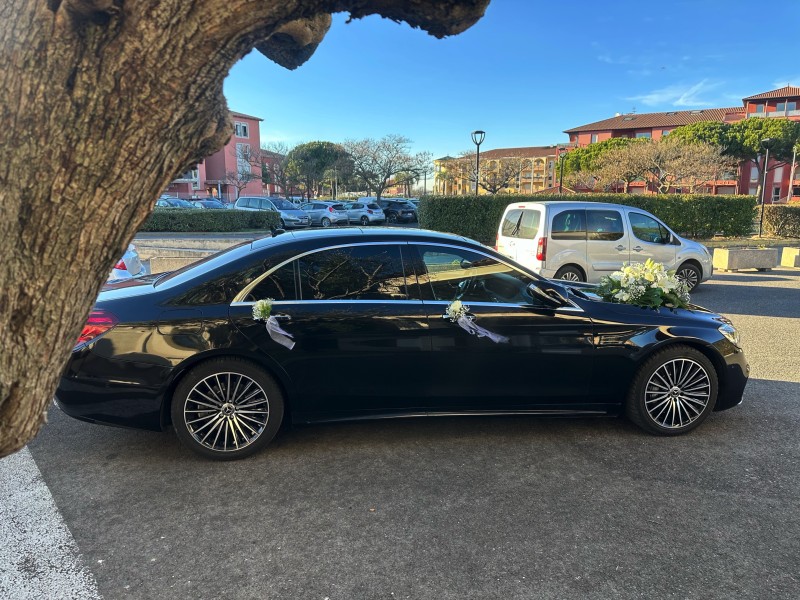 Transport privé avec chauffeur VTC pour mariages et réceptions sur Montpellier 34 Hérault Occitanie 