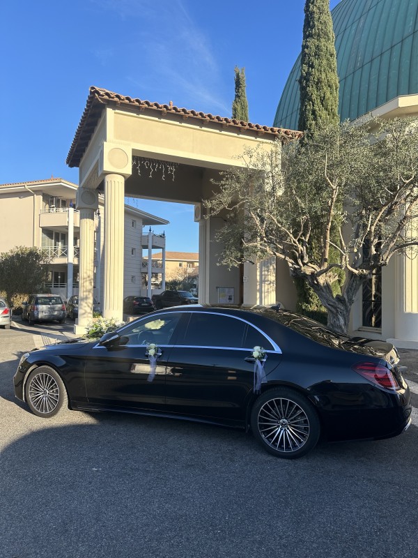 Mariage avec voiture et chauffeur haut de gamme à Montpellier 34 Hérault Occitanie